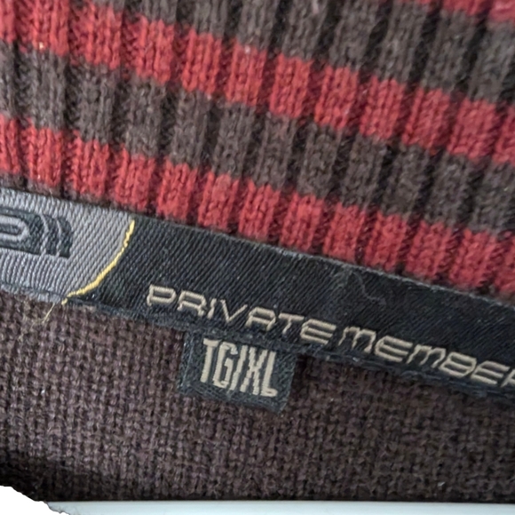 Private member, quarter zipper sweater, 59 cotton 50 acrylic, - Picture 4 of 6